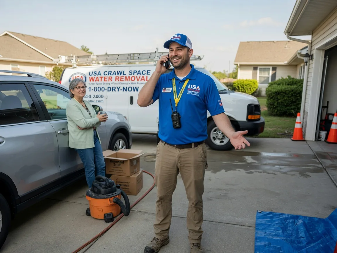Crawl Space Water Removal Cotton Valley, LA FAQs